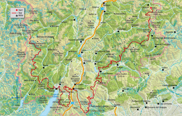   Sentiero Della Pace - Monte Ortigara