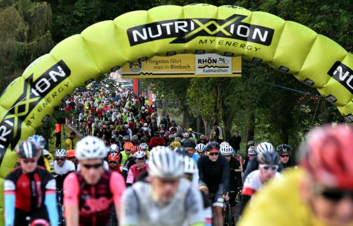 Rhön Radmarathon Bimbach Anmeldung Teilnehmer