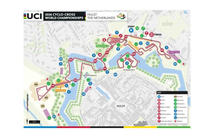 Die WM-Strecke von Hulst