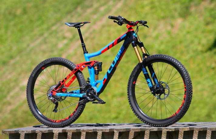   Das Stereo 160 in der C68-Variante wird auch das Cube Action Team fahren. In preisgünstigeren Modellen hört der Rahmen auf das Kürzel C62.