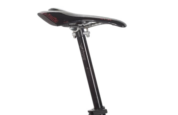   The thin aluminium Tune seatpost lifts Ghost to second place in the comfort ranking.