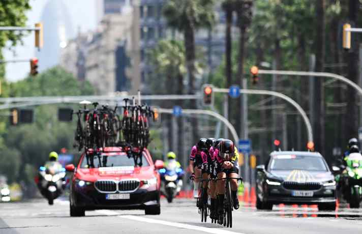 Den Auftakt zur Vuelta Femenina 2025 machte das Team Lotto Ladies