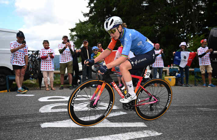 Anna van der Breggen (SD Worx-Protime) belebte über weite Strecken die Etappe.