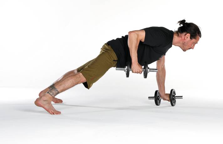 Maximum tension to compensate for the one-sided movement.