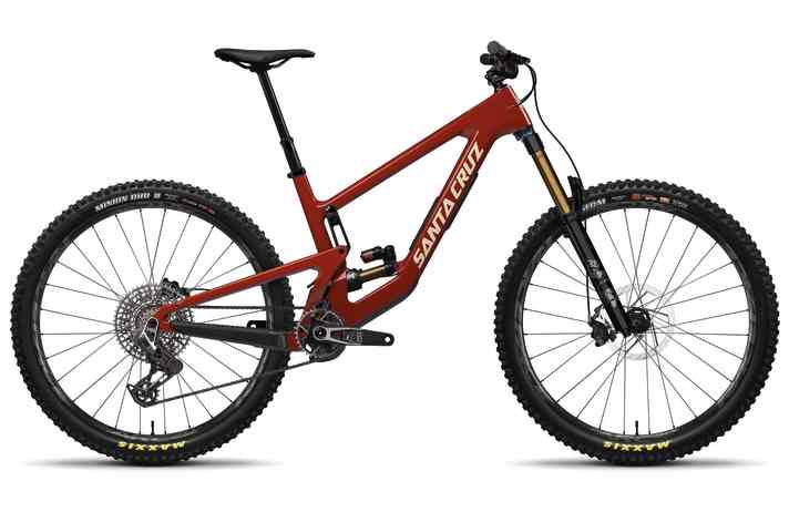With the Megatower, Santa Cruz has an all-round successful enduro bike in its range. The balanced geometry ensures riding fun on any terrain. This makes the Santa not only fast, but also playful. Clever: the storage compartment in the down tube.