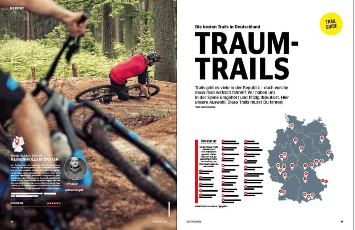   25 Trails, die du fahren musst. Welche davon kennst du bereits?