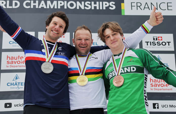 Thévenard (Gold); Vincent Tupin (Silber); Henry Kerr (Bronze).