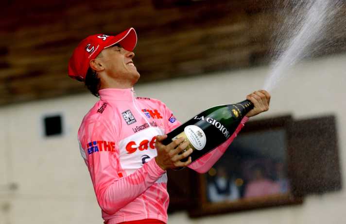 Wegmann fought a close duel for the mountain classification with Damiano Cunego, who was mainly fighting for the pink jersey.