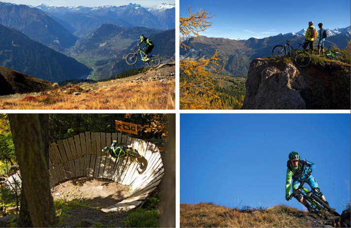   Verbier - a trail paradise in the Alps