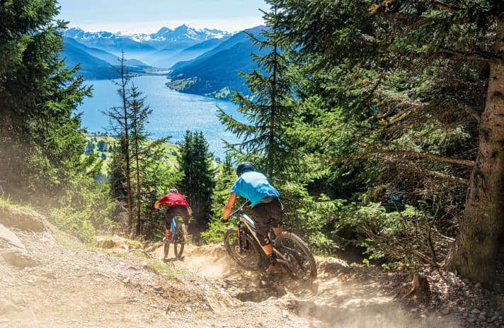 Enduro paradise on the Reschen Pass