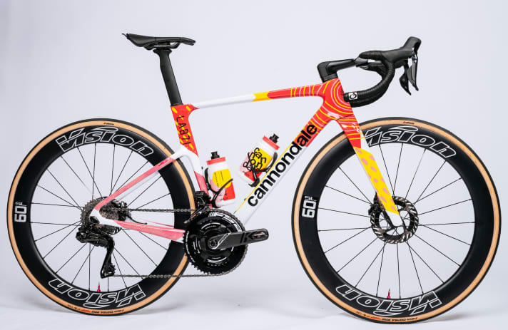 The Cannondale SuperSix EVO LAB71
