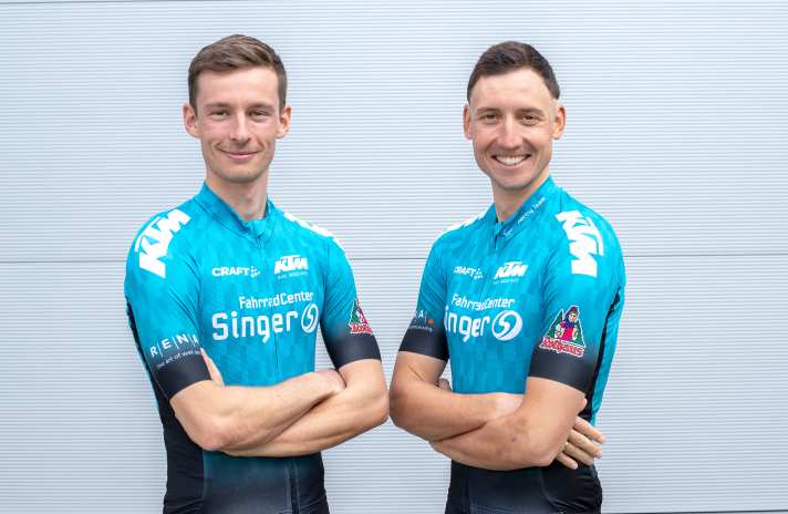 Martin Frey (links) und Simon Stiebjahn (rechts). Stiebi hat seit 2018 eine Rechnung offen.