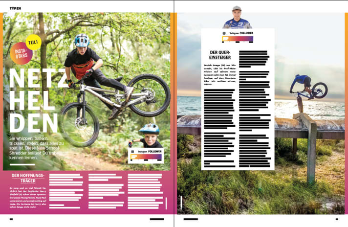   Sechs Insta-Biker(innen) im Kurz-Interview.