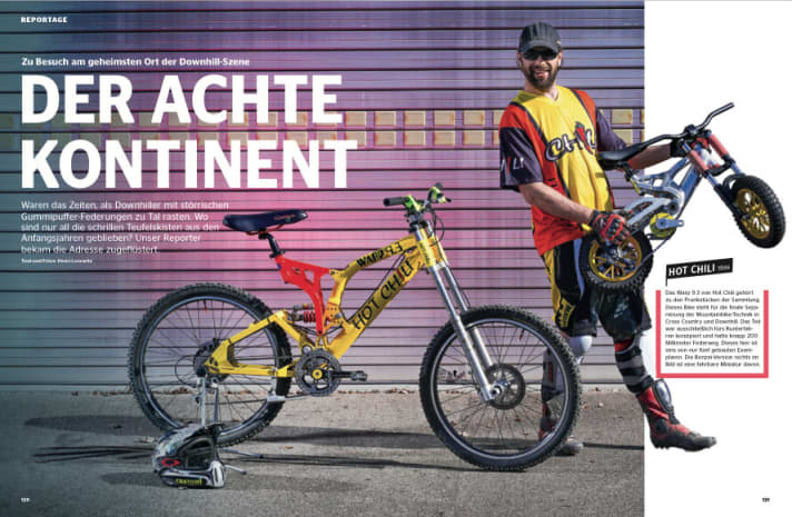   These bikes have made history. Cult author Henri Lesewitz has tracked them down.