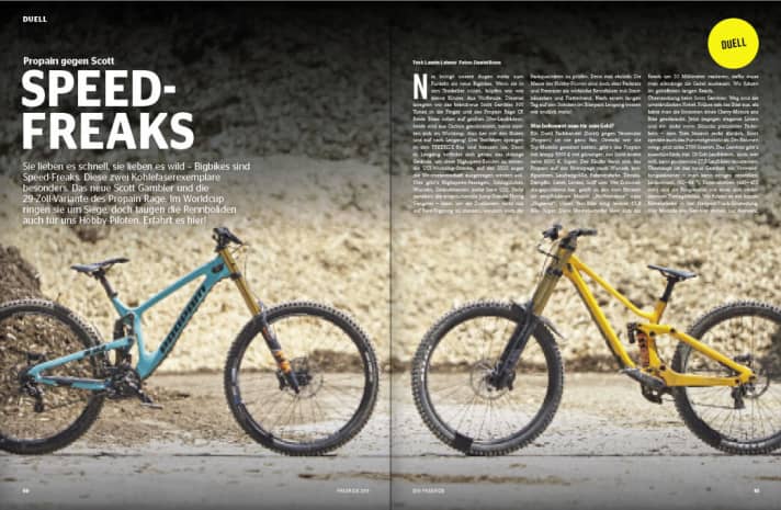   DUEL: Propain Rage CF 29 versus Scott Gambler 900 Tuned