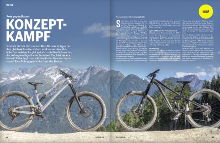   DUEL: Pole Machine EN versus Radon Swoop