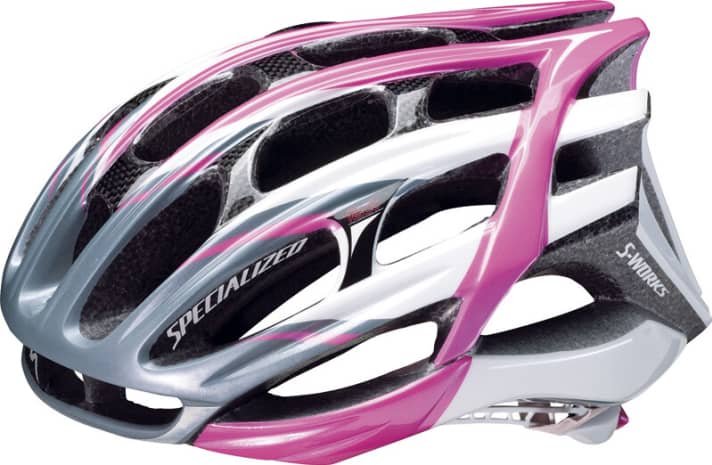   Specialized Women’s S-Works. Nicht viel schwerer als zwei Energieriegel. Erhältlich in drei Größen, mit Clip-on-Visier. Auch in Pink ... Preis: 179,90 Euro. www.specialized.com