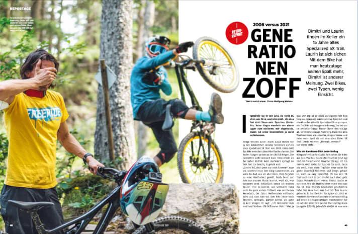   Is a 15-year-old freeride bike still fun in the bike park?