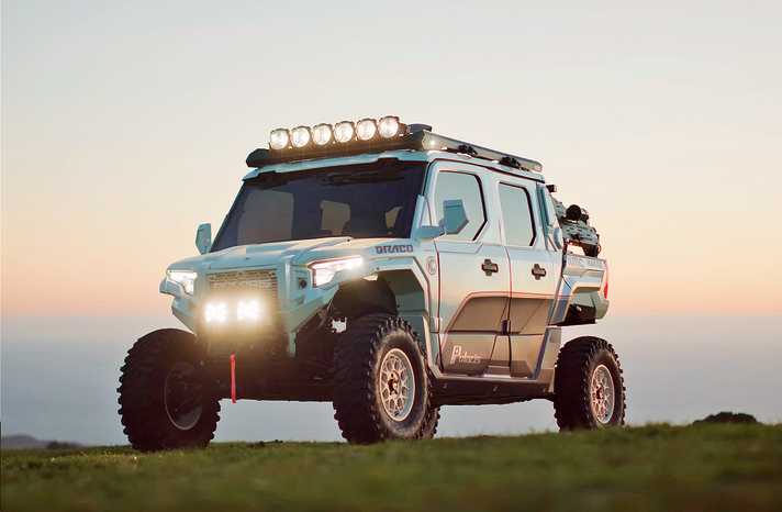 Mond-Auto: Der Polaris.