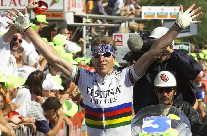 Laurent Brochard a porté le maillot de champion du monde en 1998.