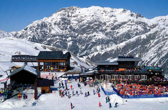 Là où d'autres skient, la 15e étape du Giro d'Italia 2024 se termine : le domaine skiable de Mottolino près de Livigno.