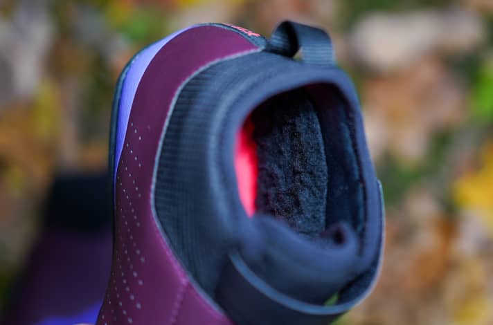 Nice and cosy: the inner shoe is completely lined with fleece.