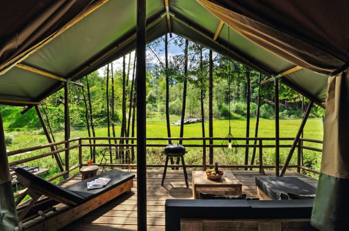   Almost like in Africa: Safari camp in Innsbruck