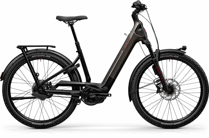 The top-of-the-range Country L model comes with Enviolo automatic transmission and belt drive.