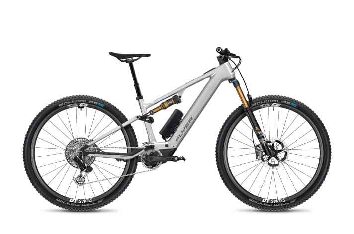 The top model Flyer Uproc SL:X 9.50 costs 9999 euros and is said to weigh 18 kilos - including pedals, but without the Power More 250.