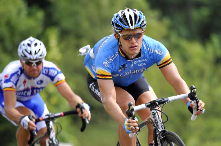 Gerald Ciolek a été le sprinteur de Mark Cavendish lors du Tour de France 2008.