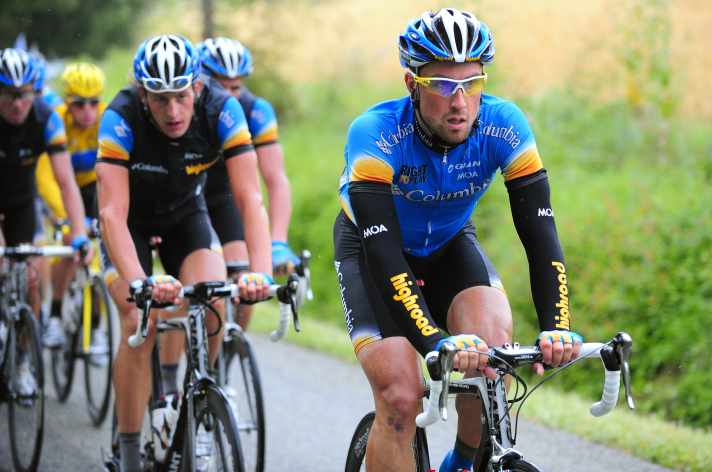 Bernhard Eisel war mit seiner Erfahrung damals bereits ein wichtiger Helfer für Mark Cavendish und fuhr später noch beim Team Sky und Dimension Data mit dem Briten zusammen.