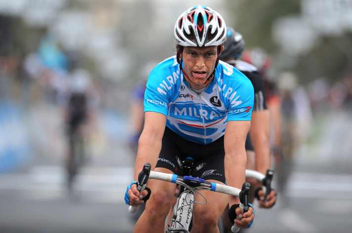 Linus Gerdemann galt 2010 als Kapitän für das Team Milram. Allerdings blieben große Ergebnisse aus. Heute führt er ein Restaurant auf Mallorca.