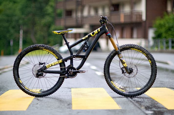   The 2015 Scott Voltage FR710 in the FREERIDE test