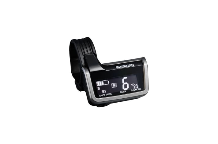   The display shows the most important information at a glance.