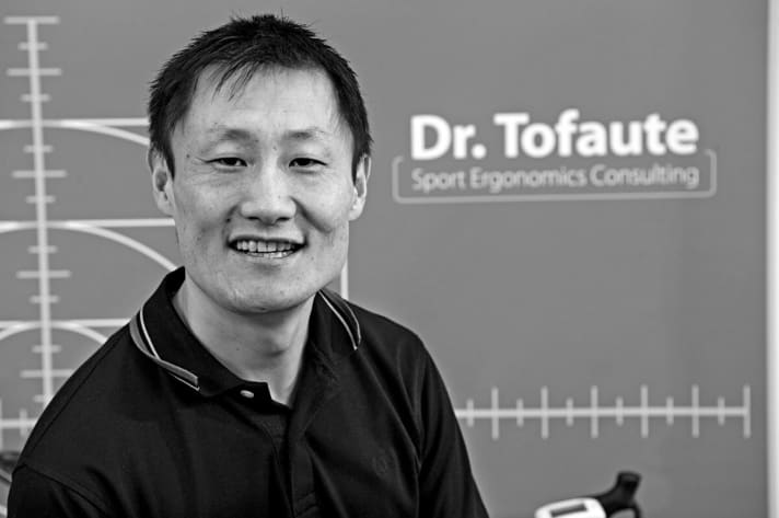 Dr Kim Tofaute, expert in bike fitting and ergonomics