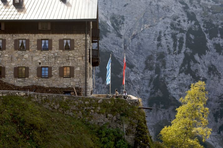   The Karwendelhaus in Tyrol