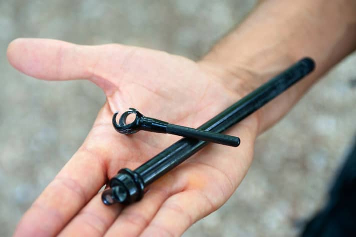   Bladder weakness: The Racing Ralphs often ran out of air. The constant opening and closing caused the rear quick-release lever to break.