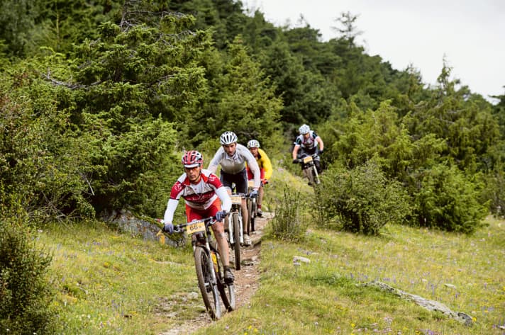   Am Anschlag: Marathons fordern das Maximum an Ausdauer.