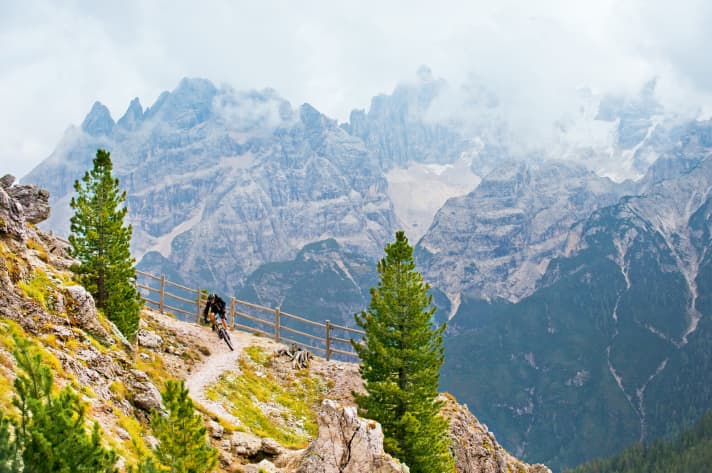   Herrensteig Trail, Plan de Corones/Kronplatz (Val Pusteria/Pustertal)