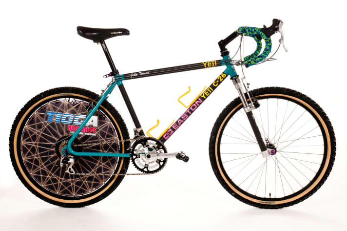 Ikone: z. B. Yeti C26, bis 15000 Euro. Ein originales Worldcup-Bike von Tomac und Co.? Bingo. Diese Teile sind rar und erzielen hohe Preise – Tendenz steigend.