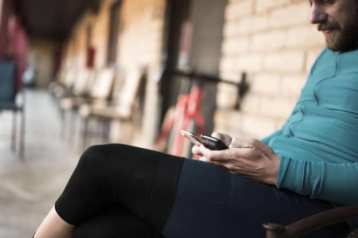   Volle Konnektivität: der Roam lässt sich per Smartphone einrichten und auslesen.