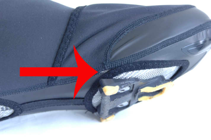   Sensitive: The sole of Mavic's "Inferno" came loose during the test phase. 