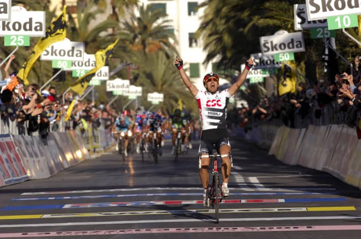   A big party awaits only the pros in San Remo 