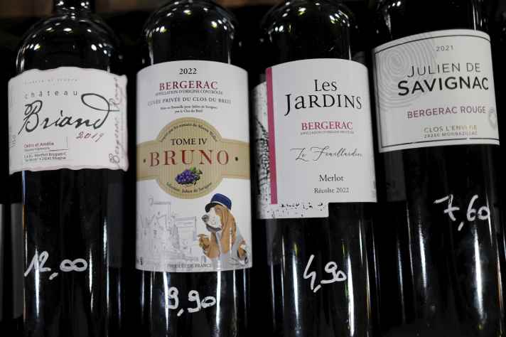 Bruno is everywhere. There is even a Bergerac red wine named after him.