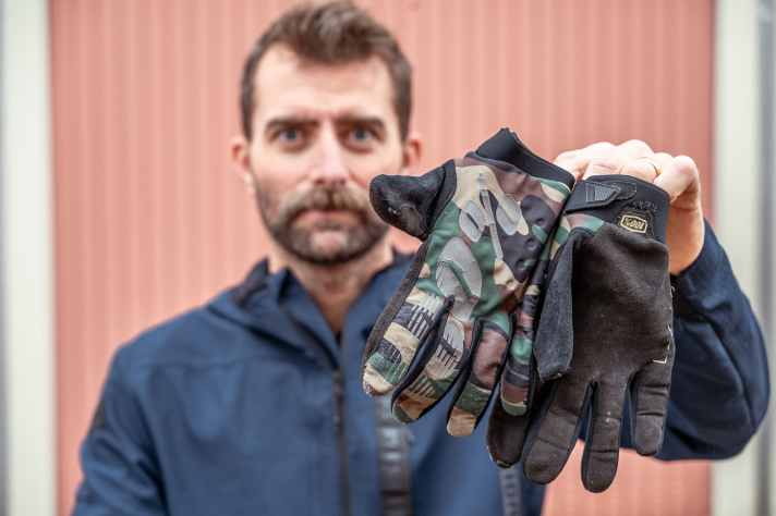 Abschiedsfoto: Die alten Brisker sind reif für die Tonne