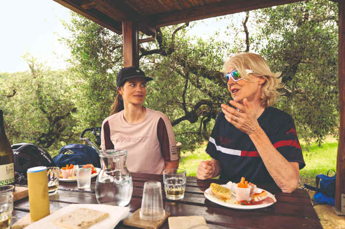 Silvia Rey (right) is so much more than just the sister of trial legend Hans Rey.