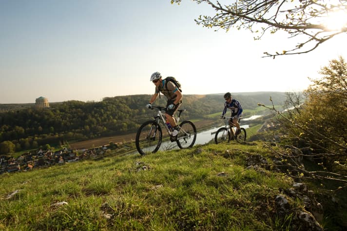   Legal trails for young bikers: such an offer is to be created around Kelheim in the Altmühltal.