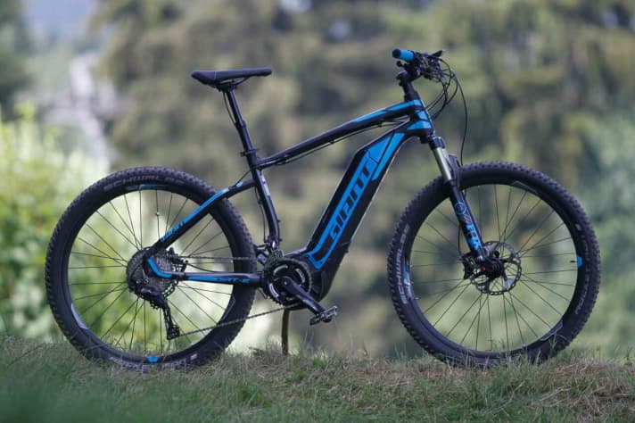   Drei Versionen wird es vom Giant Dirt E+ geben. Die günstigste hat 400 statt der üblichen 500 Wattstunden Leistung im Akku.