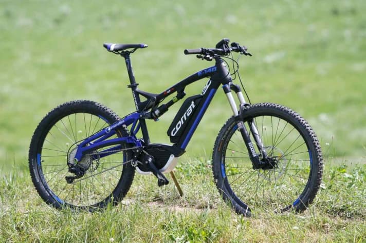   Corratec E-Power Inside Link 10 Hz mit Bosch-CX-Antrieb.
