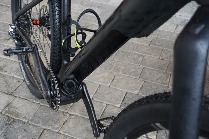   The Focus Project Y can also be ridden without the battery and motor, only the gearbox then provides barely noticeable resistance when pedalling.